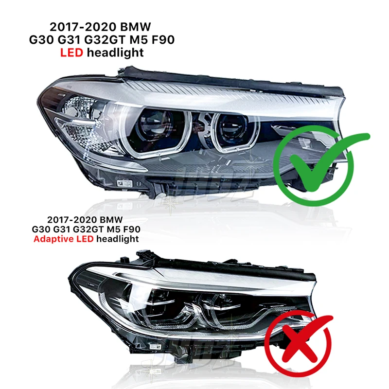 LED المصباح 63117214934 الأبيض النهار تشغيل ضوء DRL وحدة لسيارات BMW 5 سلسلة M5 F90 G30 G31 G38 G32 GT عيون الملاك الأصفر