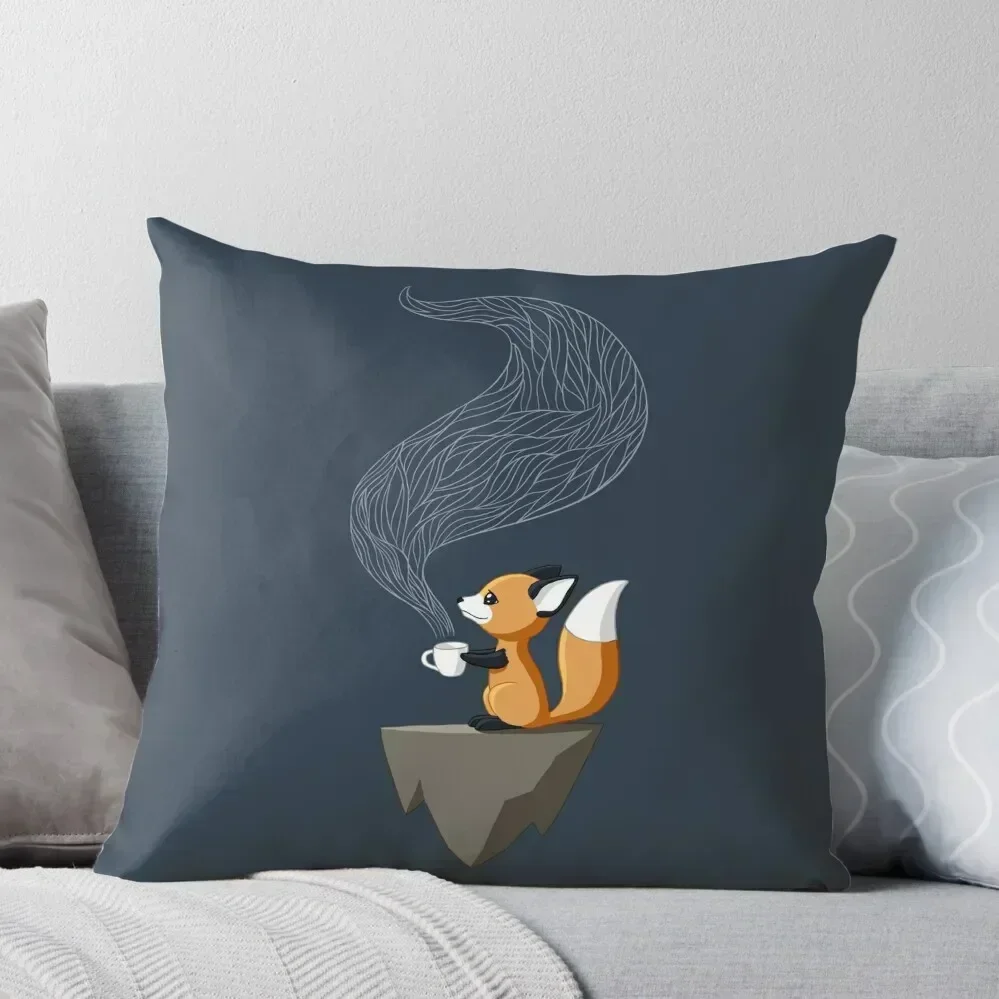 

Fox Tea Throw Throw Pillow Cusions Cover Decorative Cushion Decorative Cushions Sitting Cushion pillow