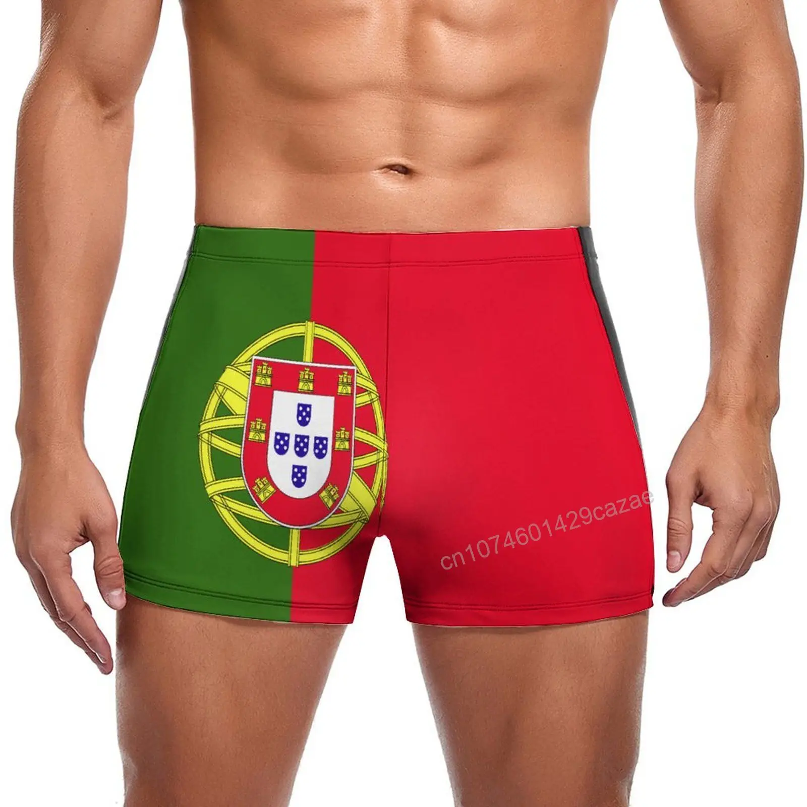 Swimming Trunks Portugal Flag Quick Dry Shorts For Men Swim Beach Short Summer Gift