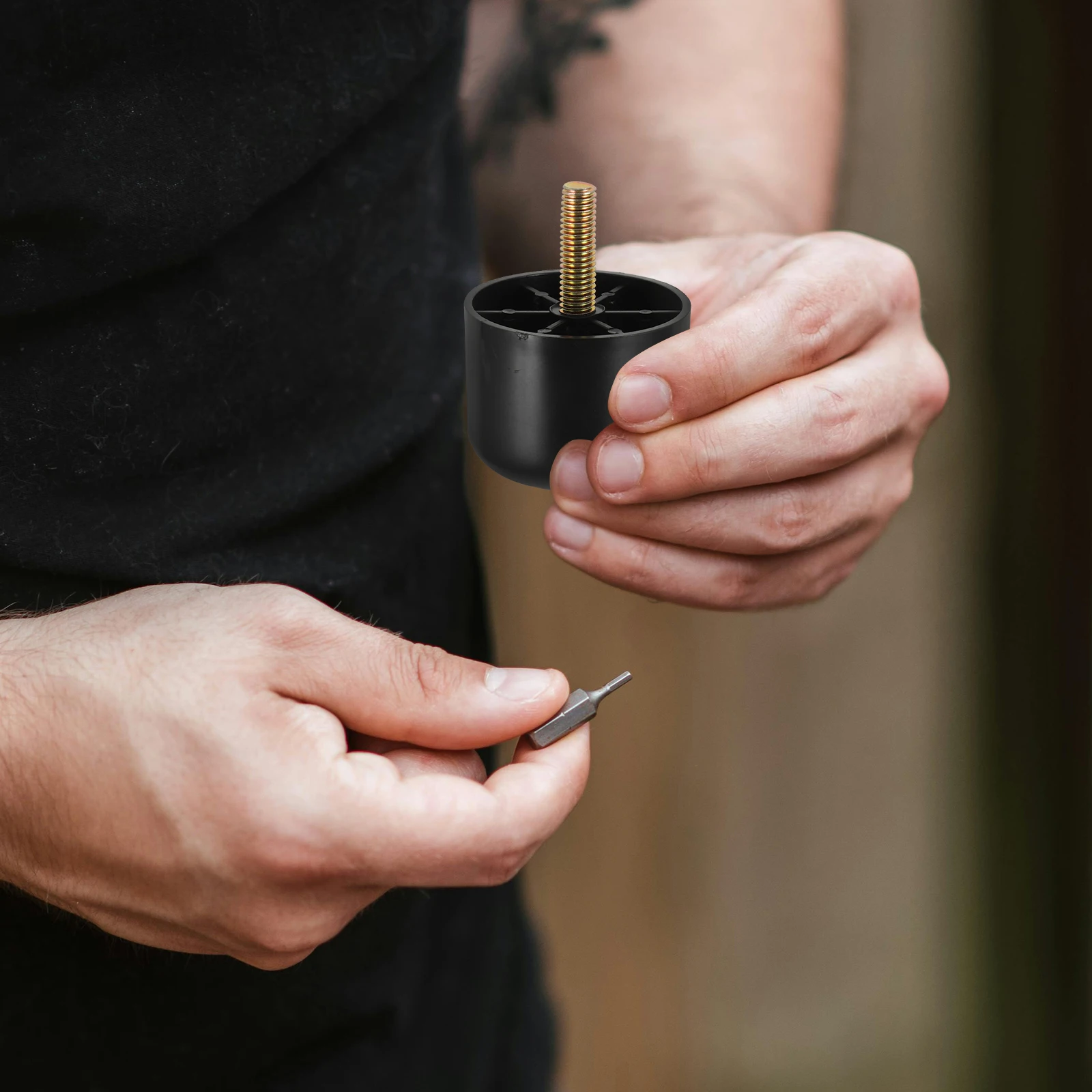 

8Pcs Plastic Sofa Feet Replacement Furniture Legs for Chair Cabinet Durable Stable Furniture Foot Pads Glides Protectors