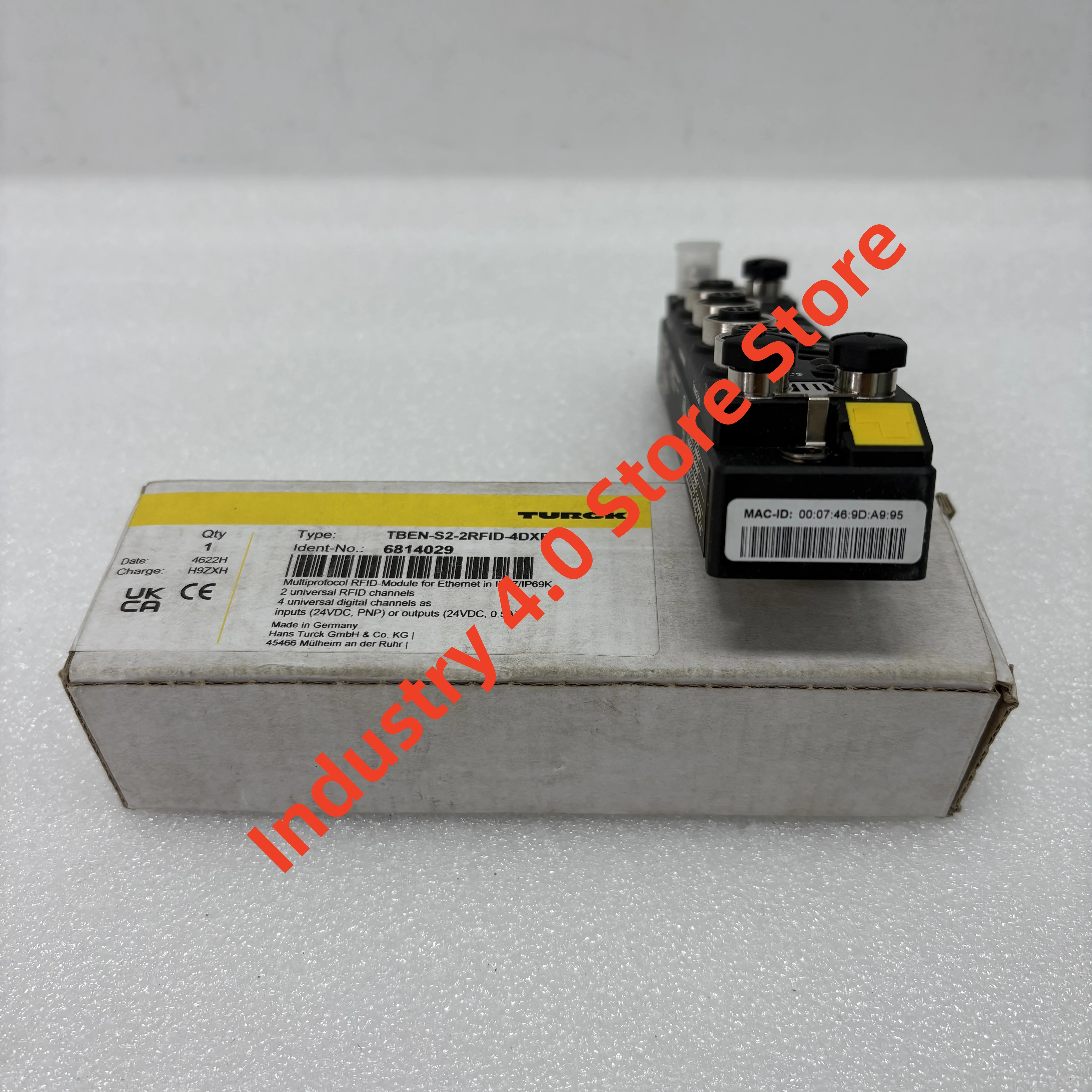وحدة PLC TBEN-S2-2RFID-4DXP 6814029 أصلية جديدة