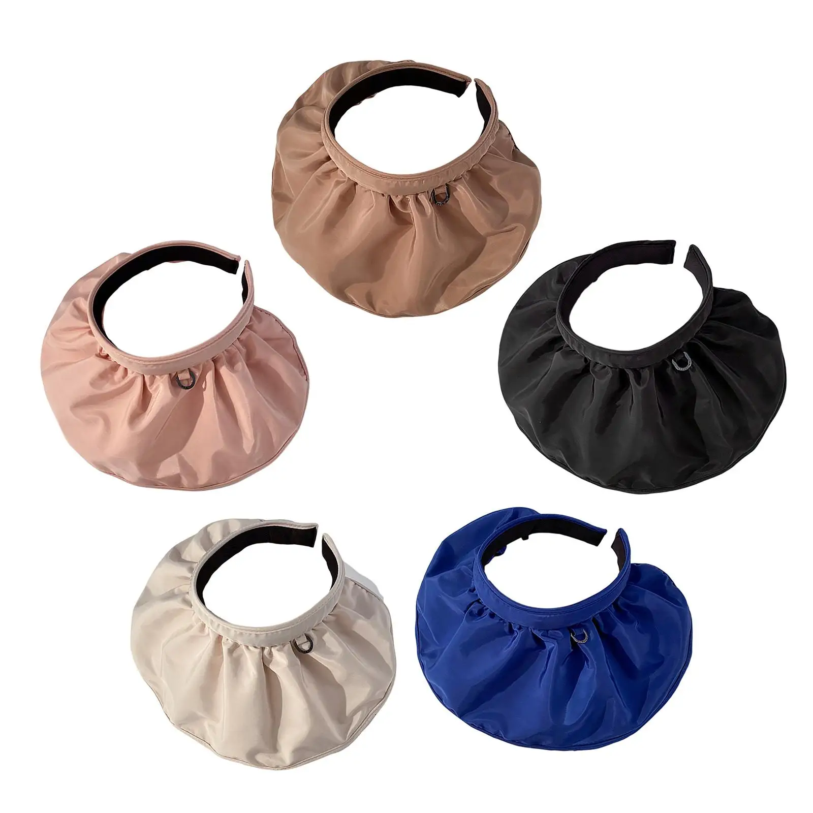 

Womens Beach Accessories Sun Hat Beach Visor Travel Brim Hat Sunscreen Female Breathable Empty sun Hat