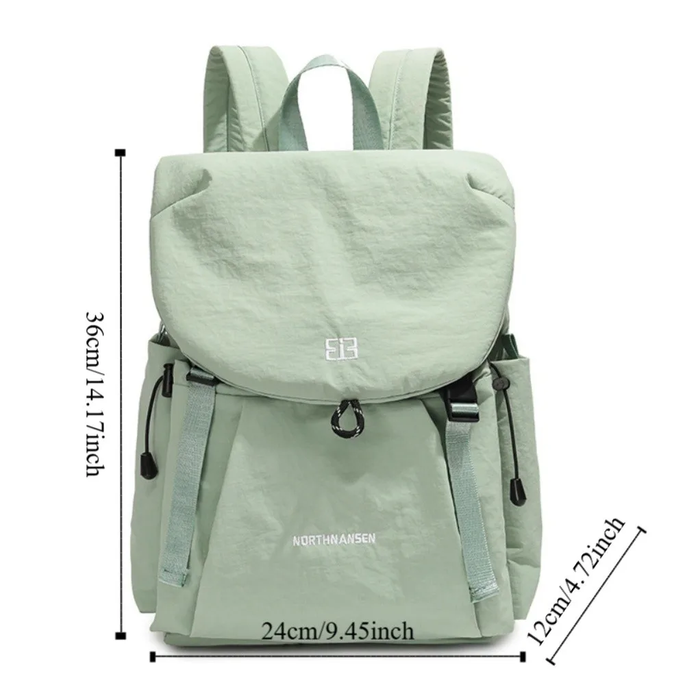 College Style Lightweight Travel Backpack Waterproof Large Capacity Preppy Style Rucksack Lightweight Leisure Casual Backpack