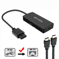 N64  Video to HDMI-compatible Converter Adapter Support 16:9/4:3 Conversion HD Link Cable for N64/SNES/NGC/SFC Game Consoles