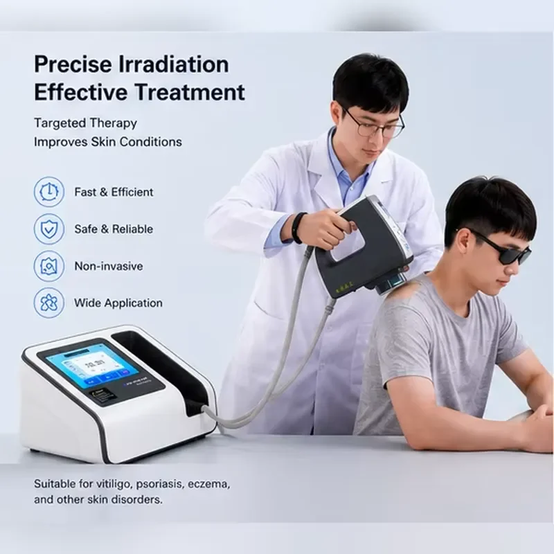 Professional 308nm Excimer Light Therapy System KN-5000C Non-Invasive Dermatology Treatment Equipment view 4