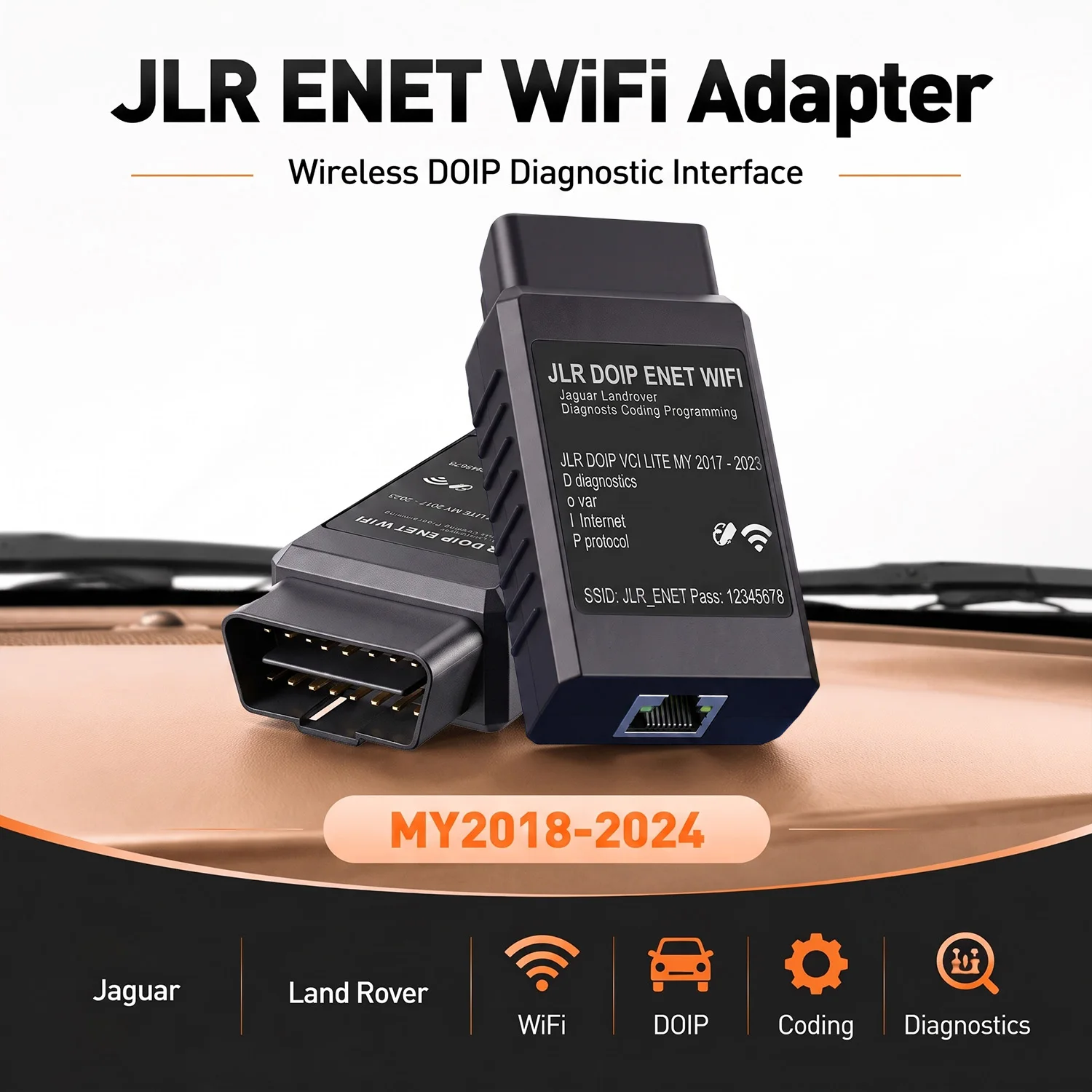 JLR Doip Diagnostic Tool IID Programmer Tool SX Software Full System OBD2 Scanner for Land Rover Jaguar Car Code Reader