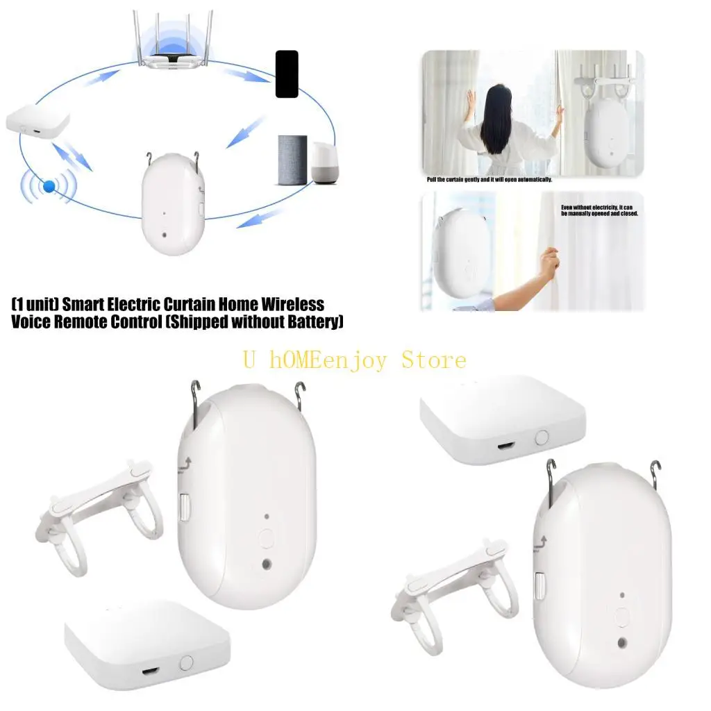 

B0KF Residential Electric Window Covering Motor For Far Operation And Protective Stop