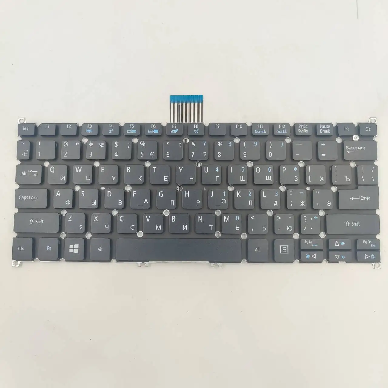 

Клавиатура для ноутбуков ACER Aspire V5-121, V5-122, S5-391, V5-122P, V5-132, V5-132P, E3-111, E3-112M (русская раскладка)