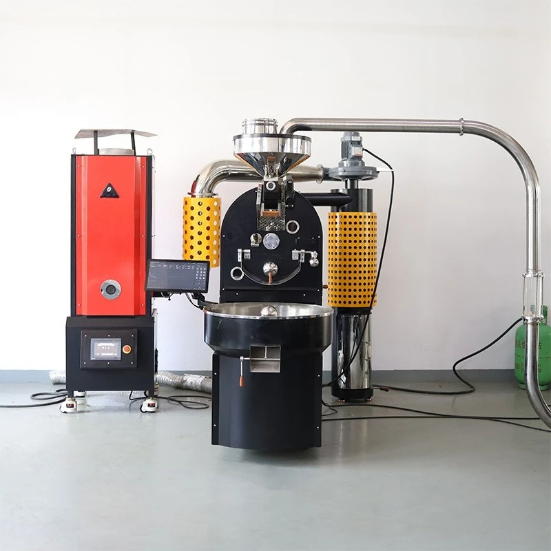 Electric/Gas Coffee Roaster Machine, Commercial & Home Use, Adjustable Temperature, Fast Roasting, Energy Efficient