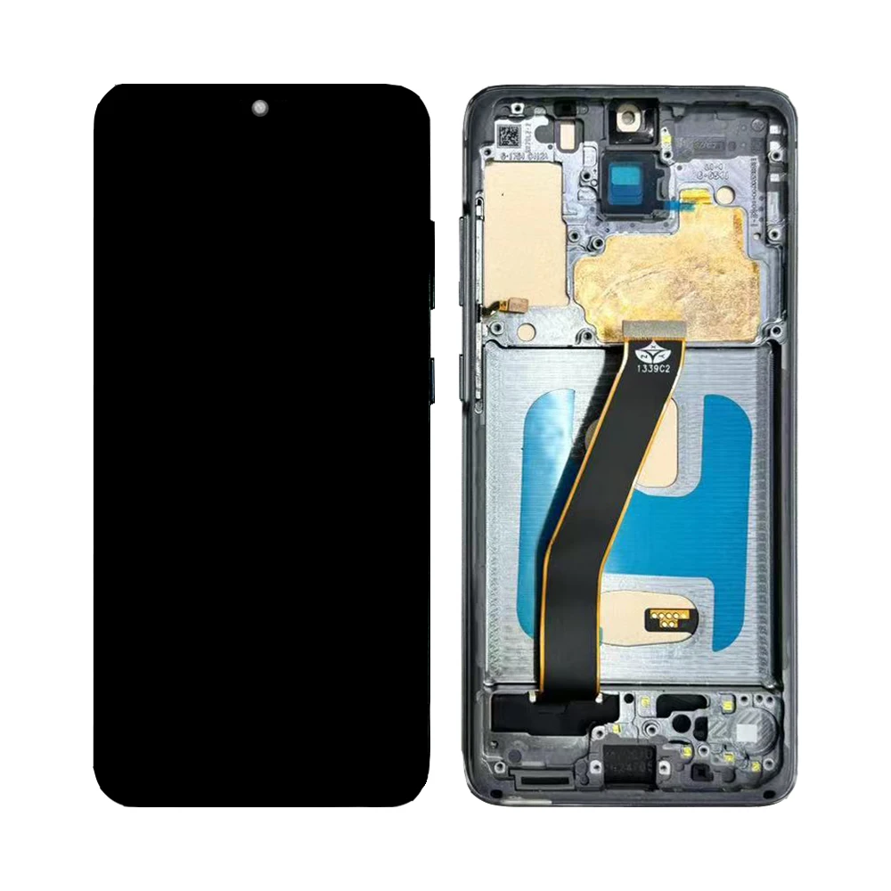 

Incell For Samsung S20 4G G980F SM-G980F/DS G980 LCD S20 5G G981B G981 Display Touch Screen Digitizer Assesmbly WithFrame Repair