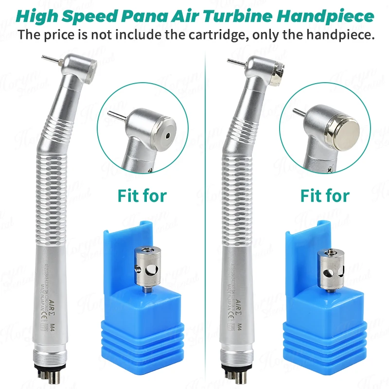 den tal High Quality Pana Air Turbine Close Type High Speed 4 Holes Handpiece with Push Button Or Key Type