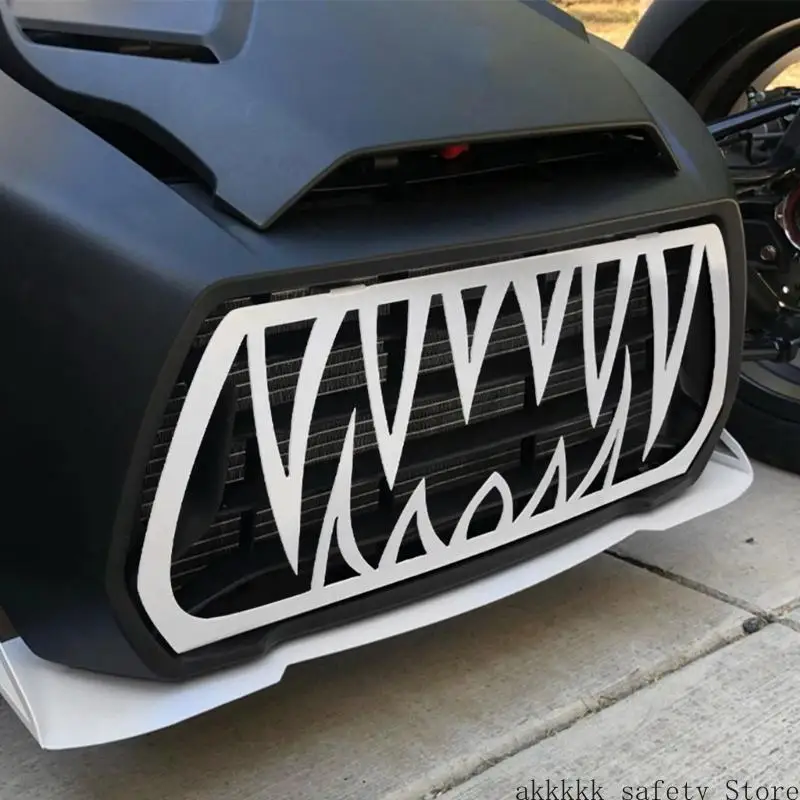 XXFF Grille radiateur en aluminium robuste, refroidissement efficace, améliorant les performances du véhicule pour Ryker 600