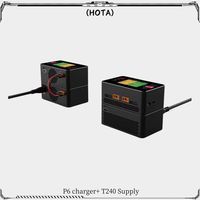 HOTA P6 T240 AC240W DC 600W 15AX2 DC Dual Channel Smart Charger with Mobile Service Charging for Lipo 1~6S LiIon NiMH Battery