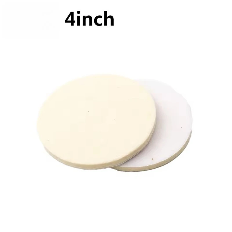 4-5 inch Wool Felt Polishing Pads Buffing Wheel for Car Glass Plastic Metal Stone Wool Wheel Disc for Sander Polishing tool