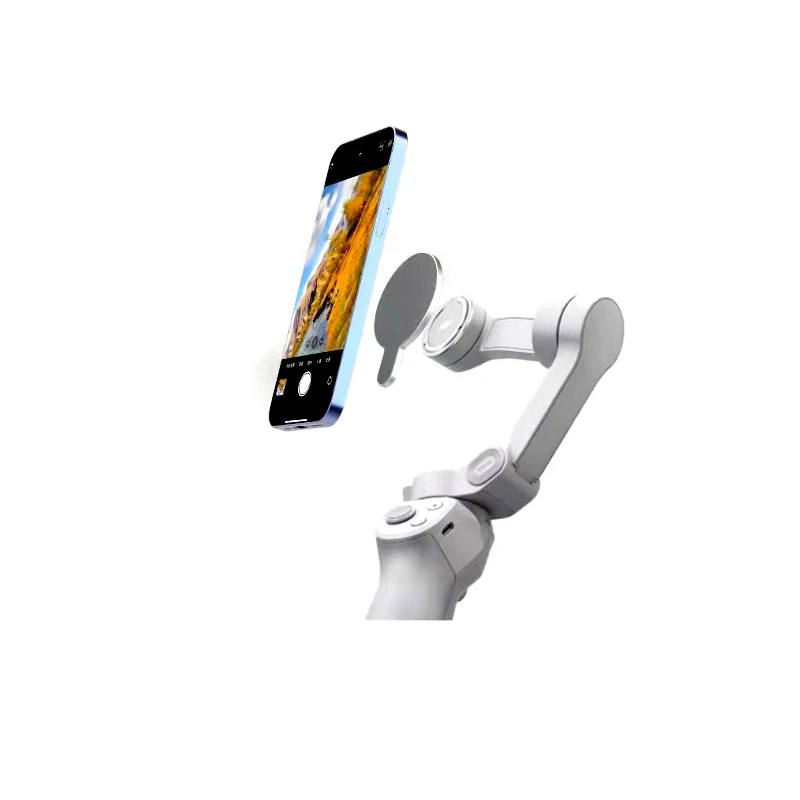 وحدة مغناطيسية قوية محول تركيب مشبك Magsafe لـ DJI Osmo Mobile 7 / OM6 / OM 5/OM4 SE ملحقات الهاتف المحمول Gimbal