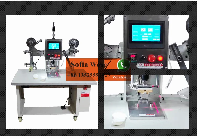 Factory Direct Sell Fabric Roll Sticker Label Printing Machine Hot Stamping Machine Shoe Trademark Hot Stamping Machine