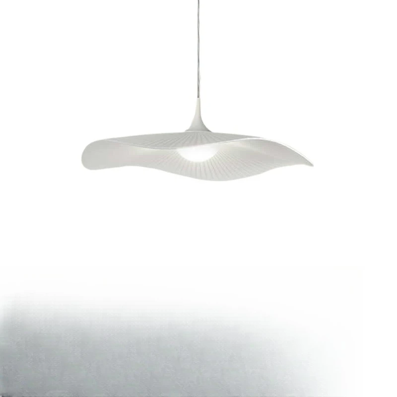 

Japanese creative dining room lamp Nordic simple modern bedroom study decoration high-end fabric chandelier