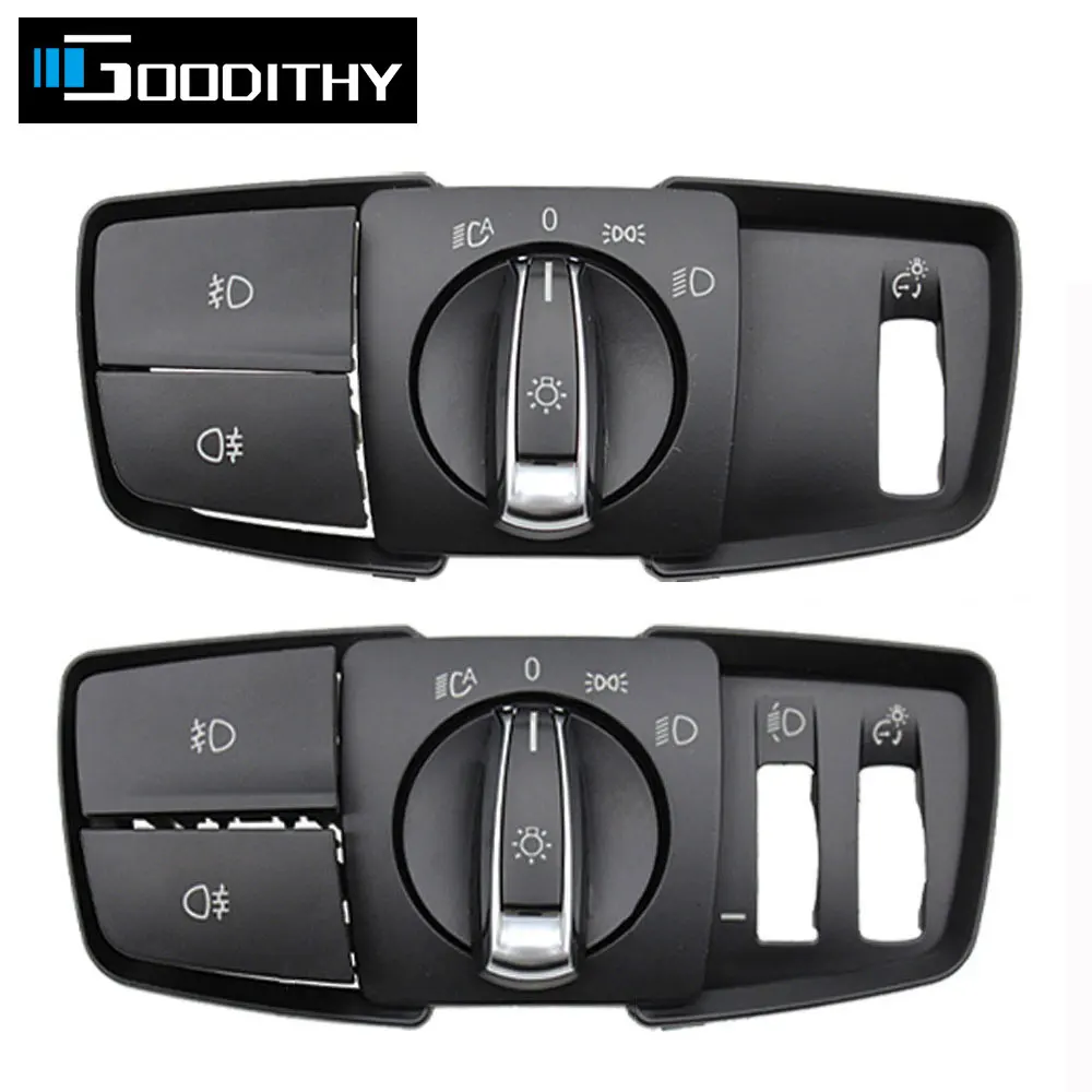 Car Front Headlight Switch Rotation Button Headlamp Control Konb Cover  For BMW 1 2 3 4 Series F20 F21 F22 F23 F30 F34 F32 F36​