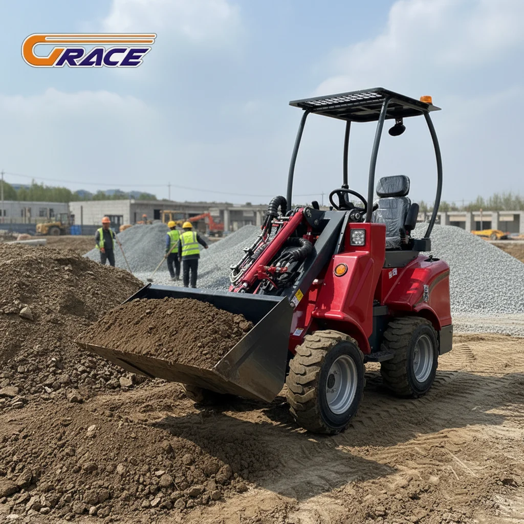 

2-тонный экскаватор-погрузчик Гидравлический дизельный компактный экскаватор для городского строительства