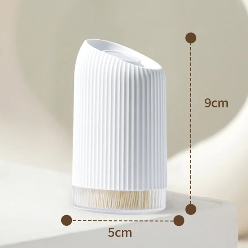 Home Luxury Toothpick Box, High-end Personalized Creative Toothpick Tube, Desktop Decoration, and 300 Toothpicks as a Gift