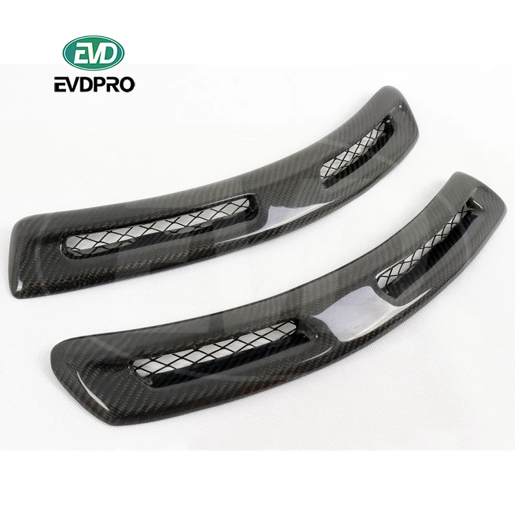 

CARBON FIBER FRONT FENDER VENT for 2008-2015 MITSUBISHI LANCER EVOLUTION EVO 10
