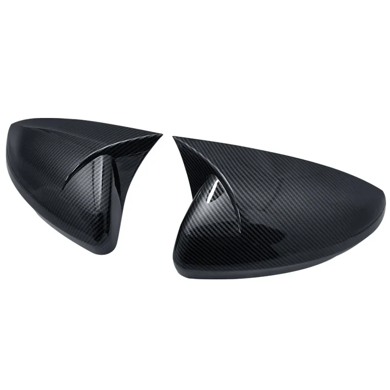 Pair M Style Rear View Mirror Covers For VW Polo 6 MK6 AW 2018-2021 & For Volkswagen POLO GTI 2018-2021 Mirror Caps Shell