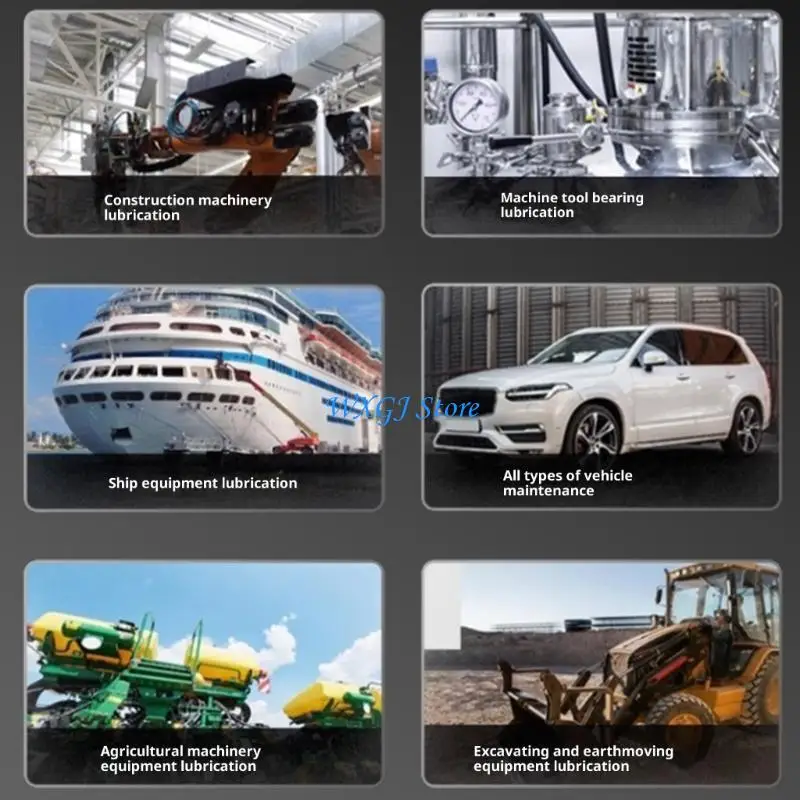 37JE Professional Electric Grease Guns Battery Power Source Aluminum Construction With 10000PSI High Pressure