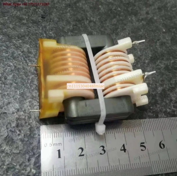 k3 60W High Voltage Boost Coil Replacement, 44:1 Ratio Resin Potting Transformer 6+2 Pins