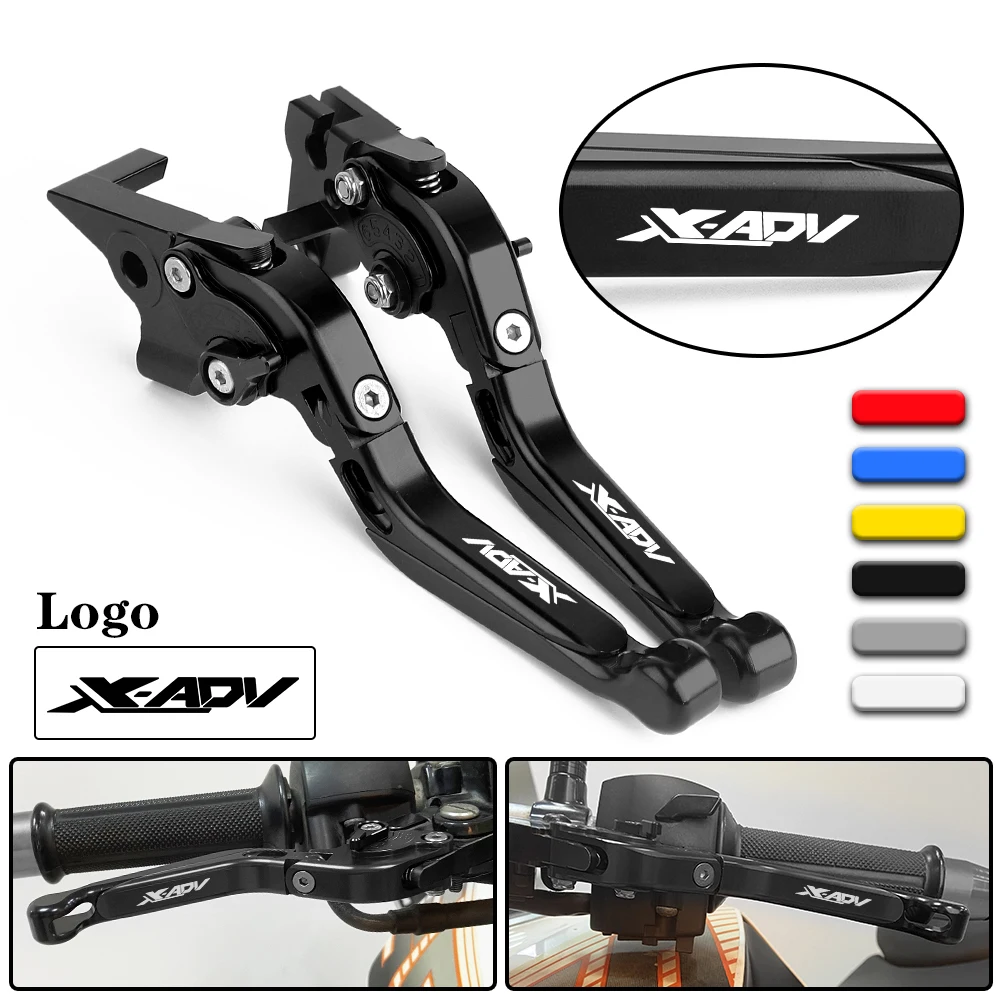 XADV 750 2025 Zubehör für Honda X-ADV 750 XADV X ADV 750 2025 Motorrad CNC Aluminium klappbare ausziehbare Bremshebel