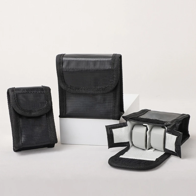 Fireproof Battery Safety Bag For UAV Lithium Battery Storage Heat Resistant Protective Case Drop Shipping image 3