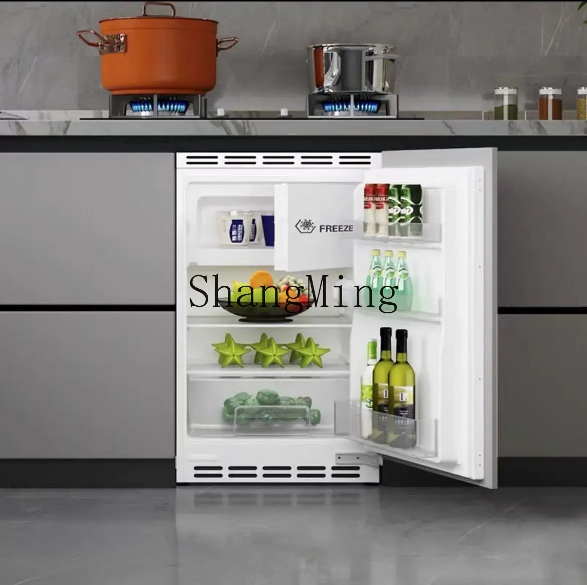 ZYY Undercounter Refrigerator Small Fully Embedded Cabinet Integrated Hidden Embedded Island Kitchen for Home Use