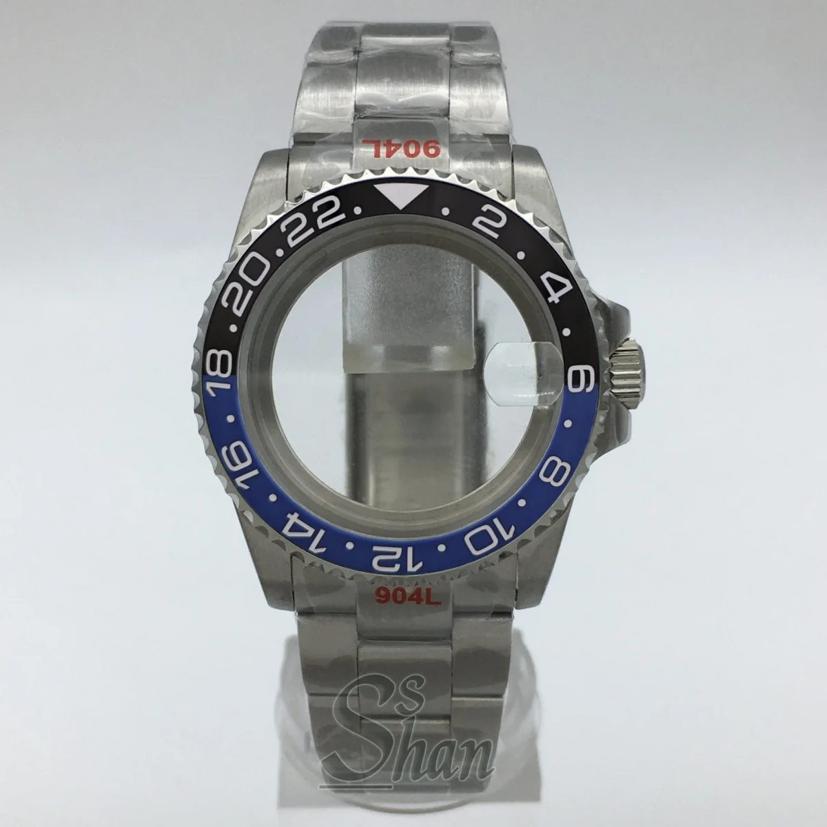 

38mm diving case and bracelet sapphire glass waterproof ceramic bezel suitable for NH34A NH35A NH36 GMT ETA2824 PT5000 movement