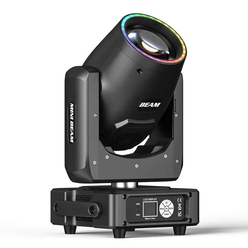 

Yiflamefly 230W Moving Head Lights RGBW DMX512 Stage Lights DMX Controlled Sound Activated Play DJ Light For Wedding Party Music