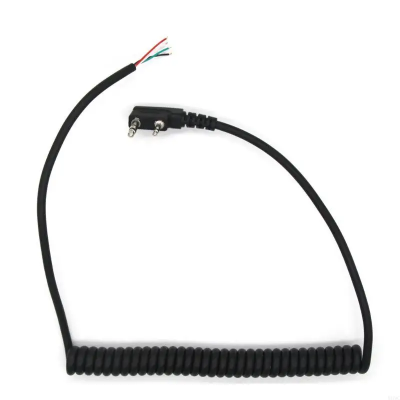 W89C Walkie Talkie Cable para UV5R para TK-240 Linton Hand Mic Tear res RES