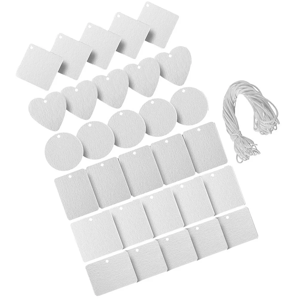 

1Set DIY Sublimation Car Air Freshener Felt Sheet Blank Aromatherapy Scents Suitable for Home Car Home DIY Air Freshener