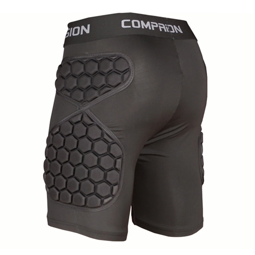 Men Soccer Goalkeeper Shorts Sponge Protective Skateboard Skiing Rugby Football Training Shorts Protection Padding Sports Safety