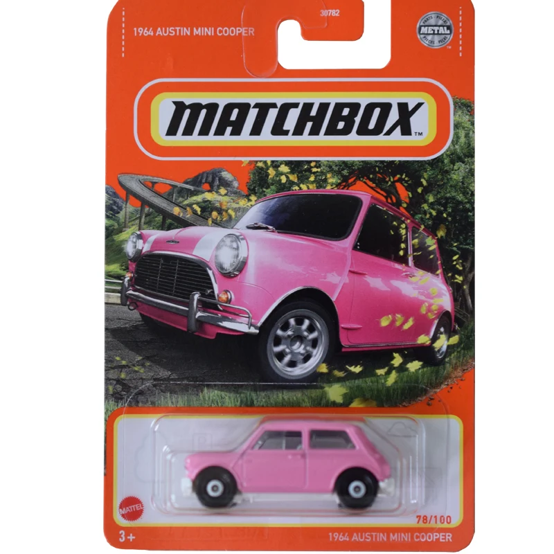 Original Matchbox Alloy Metal Car Pickup 1/64 Toyota Mazda Benz Wagon Chevy Tesla Model Y Toys for Children Engineering Vehicle