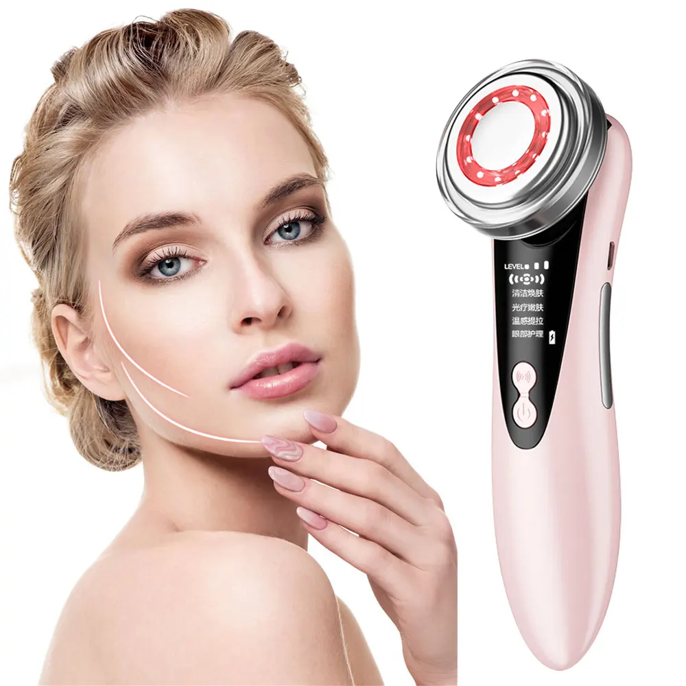 Beauty Facial Massager for Face Massager Ultrasonic Skin Care Tools Cryotherapy Face Slimming Device Face Spa Beauty Machine