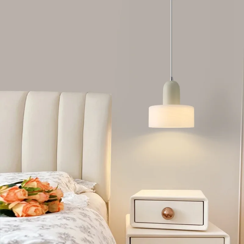 Italian bedroom bedside small chandelier light luxury creativ simple modern bar designer high sense of hanging lamp