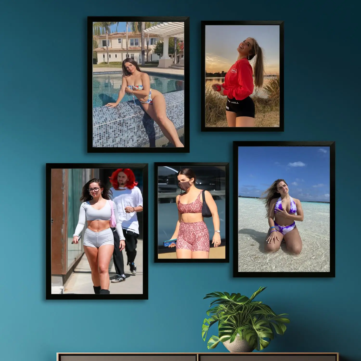 ملصق فني من القماش من أديسون راي، لوحة فنية جدارية، طباعة صور، عائلة حديثة، ديكور غرفة النوم، ملصقات، لوحة زخرفية