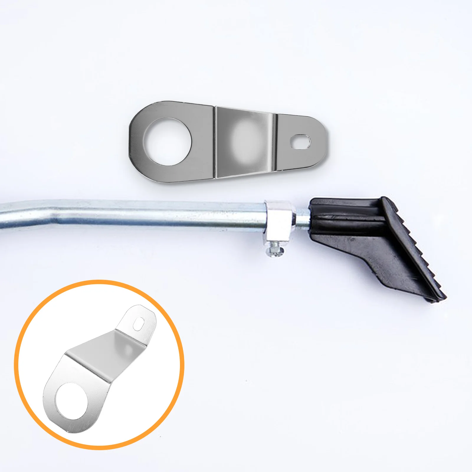 

1Set Universal Aluminum Alloy Radiator Mounting Bracket Car Radiator Stay Mount Vehicle Engine Water Tank Support Kit