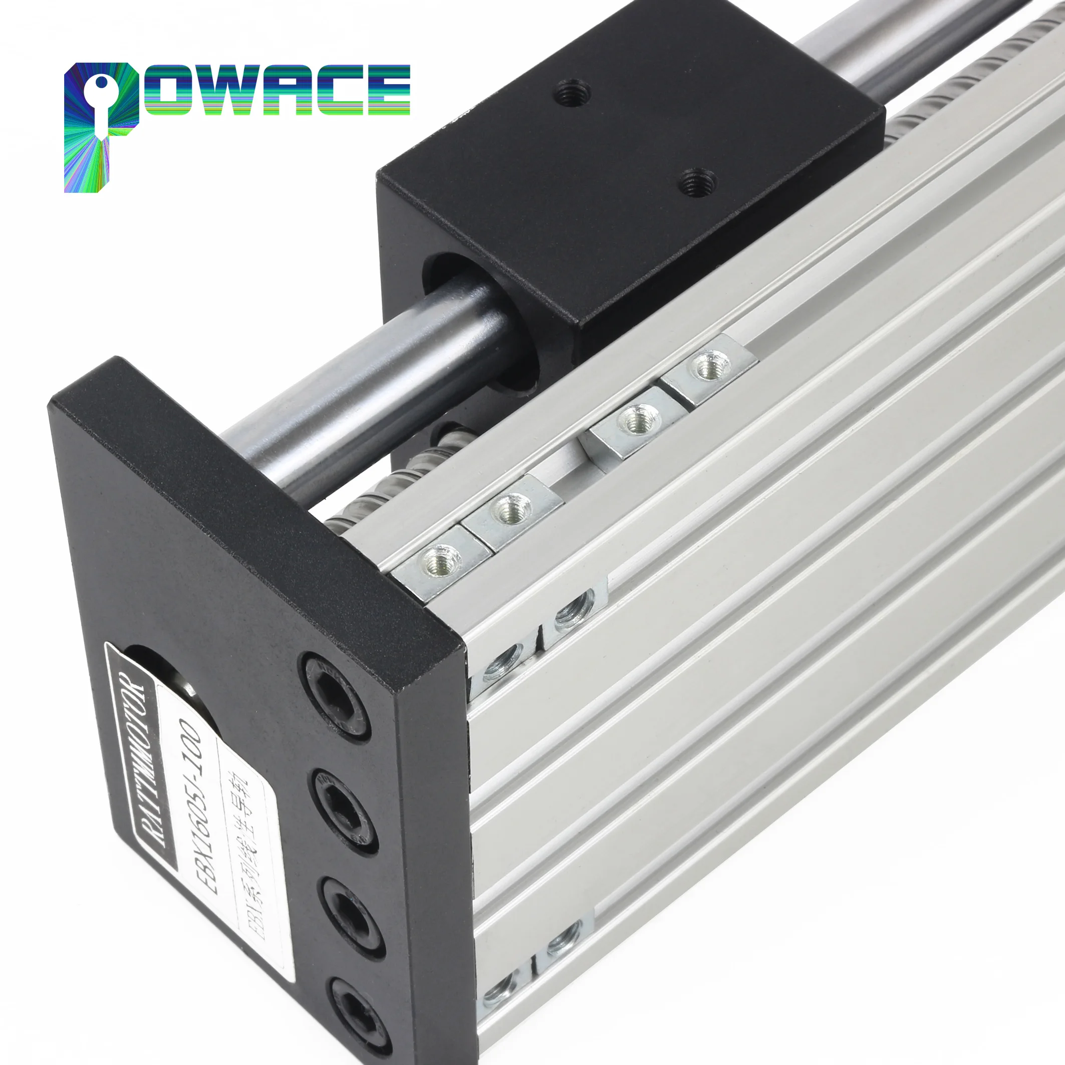 EBX1605J CNC جزء الخطي دليل السكك الحديدية المحرك SFU1605 الكرة اللولبية وحدة الحركة + Nema23 محرك متدرج