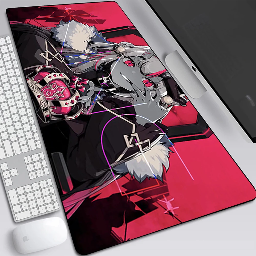 Nakiri Ayame Hololive Large Gaming Mouse Pad Computer Laptop Mousepad Keyboard Pad Desk Mat Gamer Mouse Mat XXL Office Mausepad