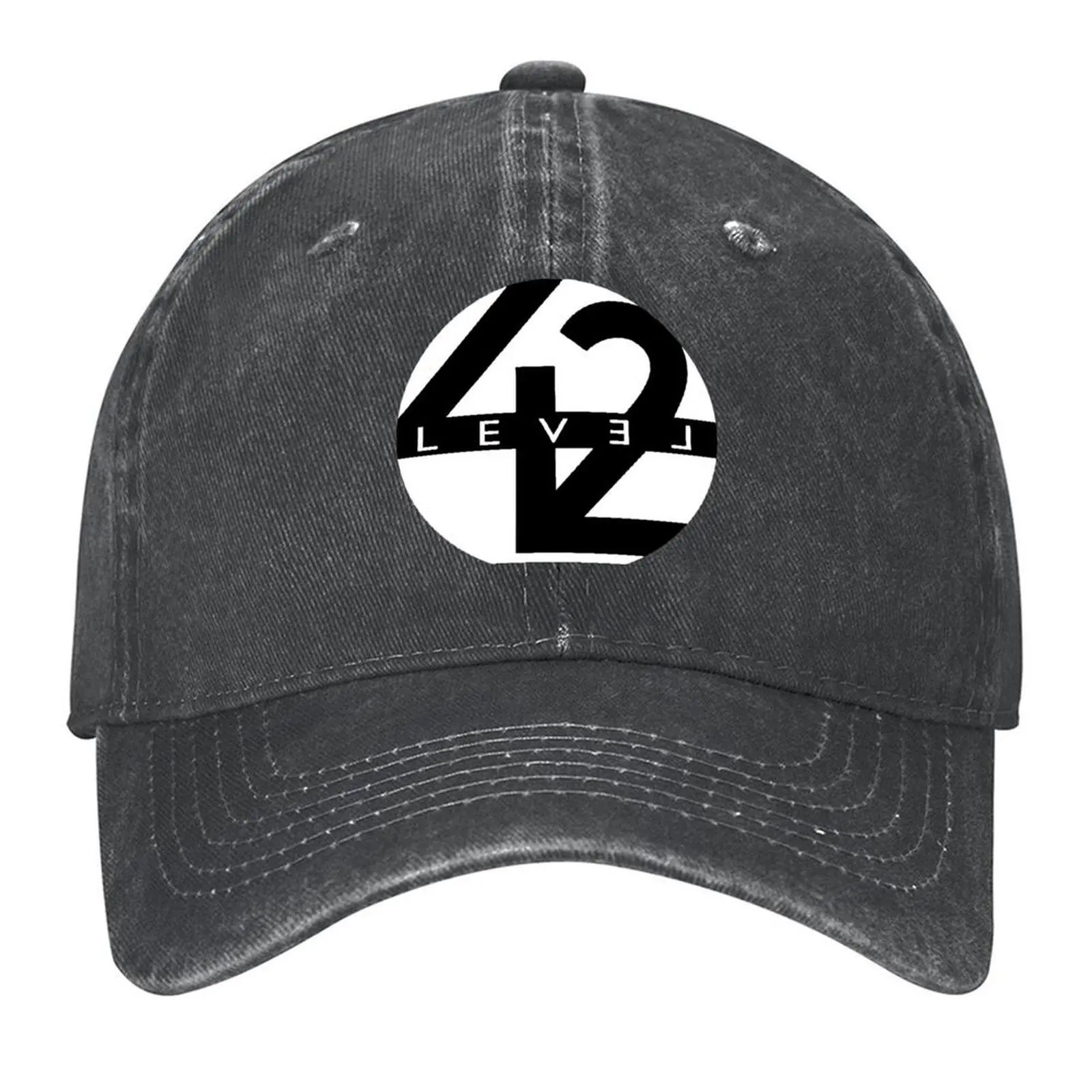 

level 42 logo Baseball Cap men's big size hat New In Hat Vintage Hat Baseball Cap Caps For Women Men's