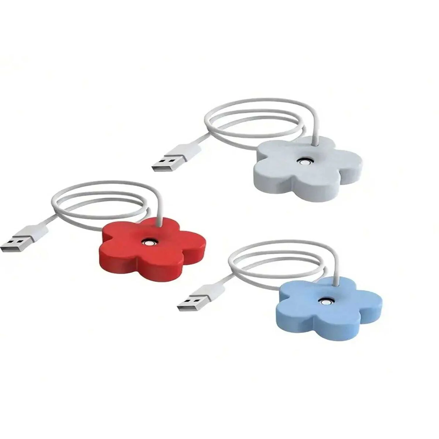 1pc Little Flower Humidifier Usb Mini Portable Silent Water Cup Office  Air Humidifier Water Mist Maker, Red Nano Steamer Facial