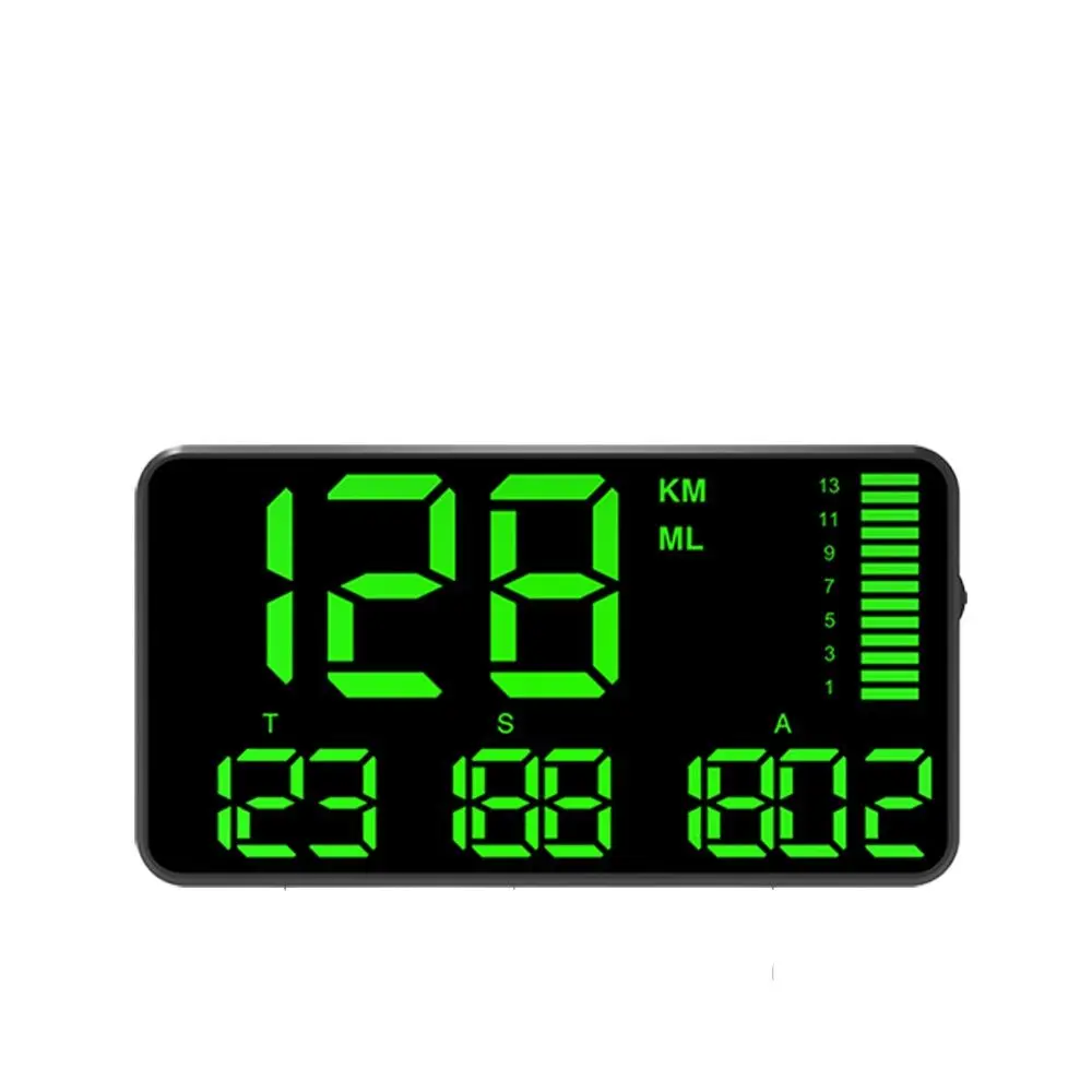Kingneed C80 C90 Gps Snelheidsmeter Hud Display Auto Hud Met Overspeed Alarm Rijden Tijd Motorfiets Fiets Digitale Kilometerteller