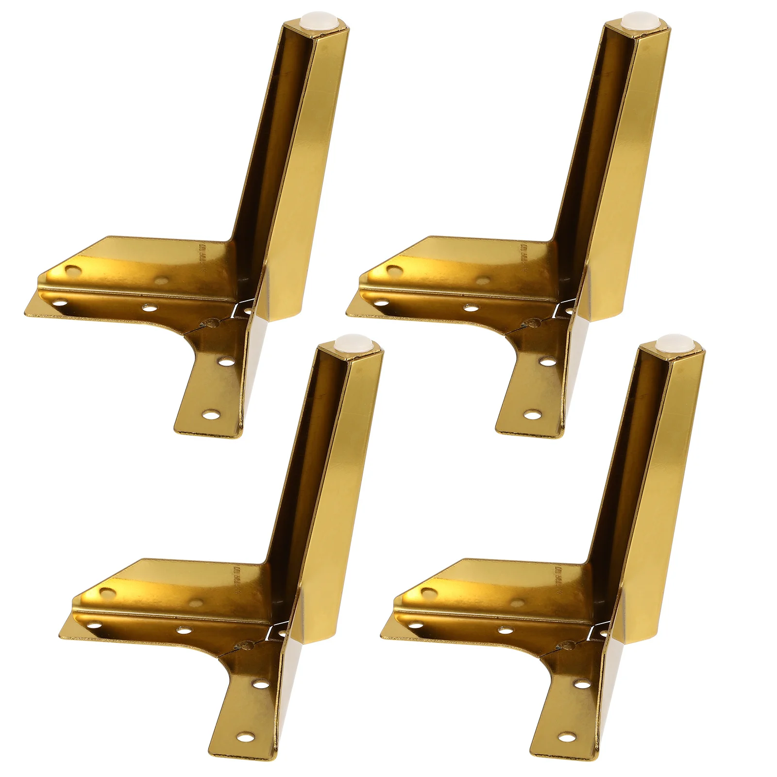 

4 pcs Aircraft Feet Metal Furniture Support Foot Durable For Sofa Cabinet Table Bookshelf Smooth Easy Install Furniture Leg Feet