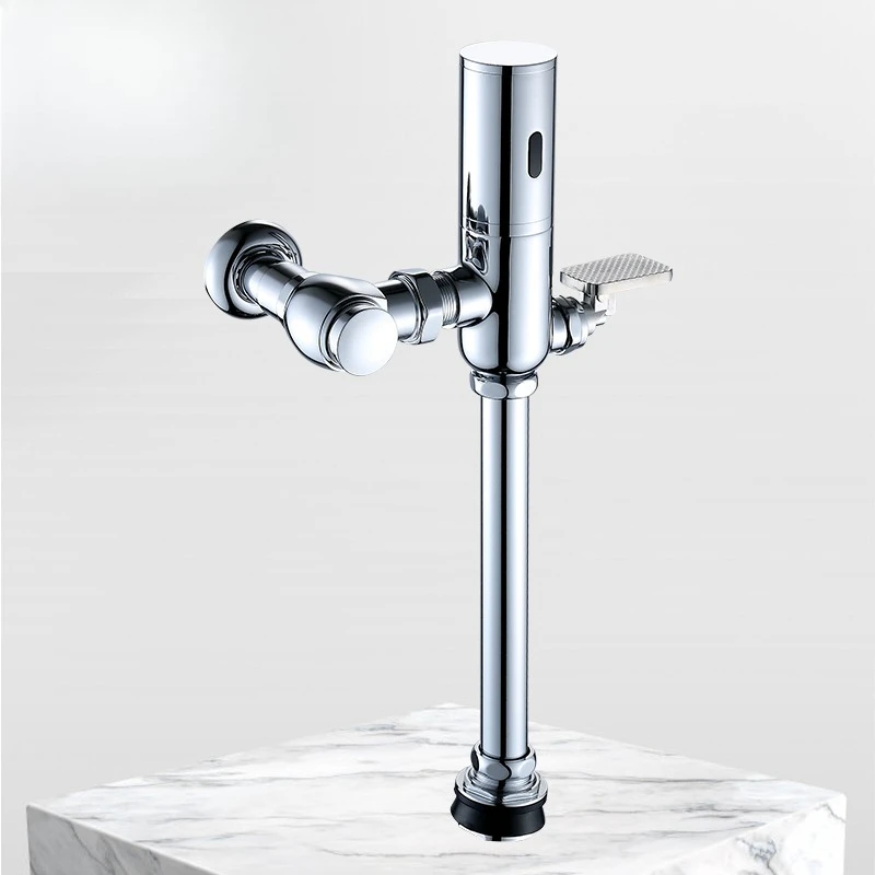 Bathroom infrared automatic urinal sensor flushing pedal environmentally friendly water-saving bathroom