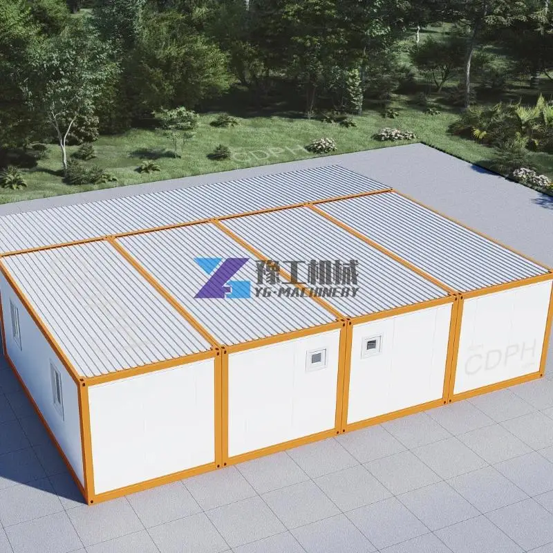 Casa prefabricada Modular plegable, casa prefabricada expandible, almacenamiento para casas de estar, envío portátil, China