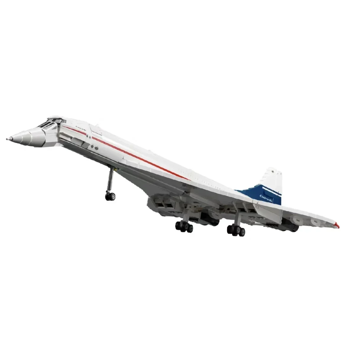 NEW 10318 ICONS Concorde Airbus Famous Supersonic Commercial Passenger Airplane Model Building Blocks Toys For Kids Gifts